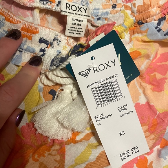 ROXY 🌺 NWT SHORTS XS - Picture 8 of 11